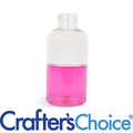 2 oz Clear Boston Round Plastic Bottle - 20/410
