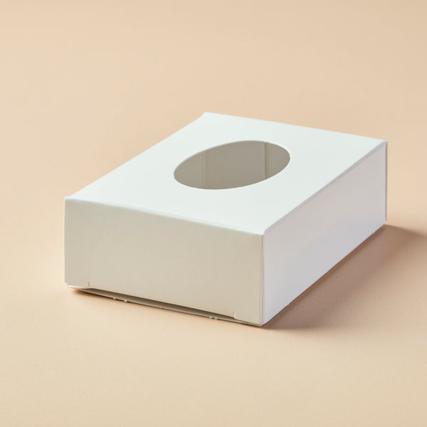 Soap Box - Oval Window (WHITE COLOR) - Zoom Media 1