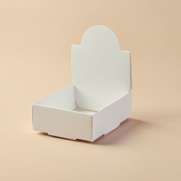 Lip Tube Arched Display Box - (WHITE COLOR) - Zoom Media 1