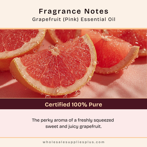 Grapefruit (Pink) Essential Oil - 100% Pure 141 - Zoom Media 2