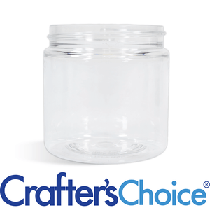 8 oz Clear Basic Plastic Jar - 70/400 - Featured Image