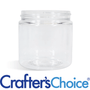 8 oz Clear Basic Plastic Jar - 70/400 - Zoom Thumbnail Media 1