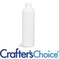 4 oz White Bullet Plastic Bottle - 20/410