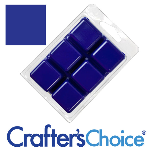 Matte Cobalt Blue Soap Color Blocks - Zoom Media 1