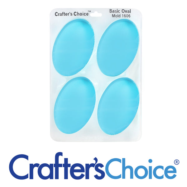 Oval Basic Silicone Mold 1606 - Zoom Media 1