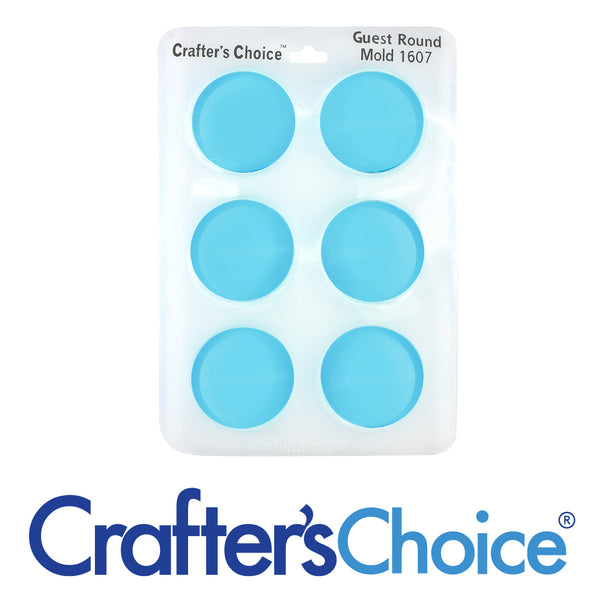Round Guest Silicone Mold 1607 - Zoom Media 1