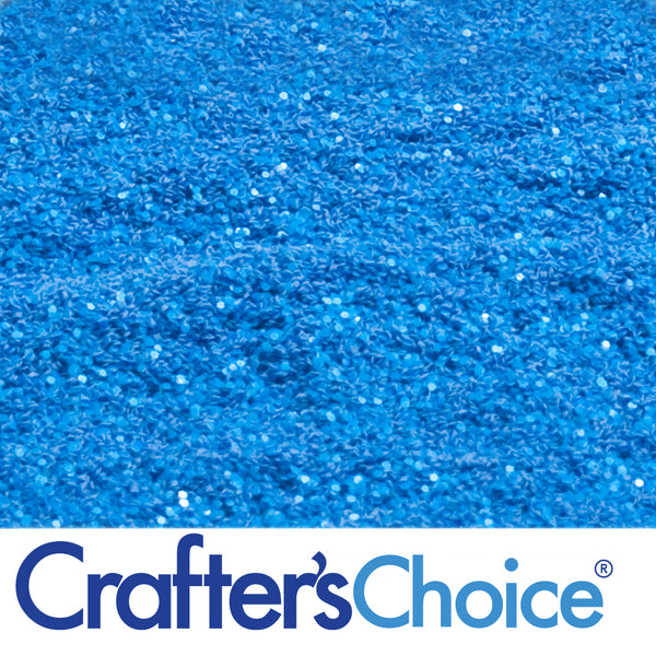 Traditional - Caribbean Blue Glitter - Zoom Media 1