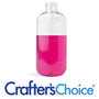 8 oz Clear Modern Boston Bottle - 24/410 - Zoom Thumbnail Media 1