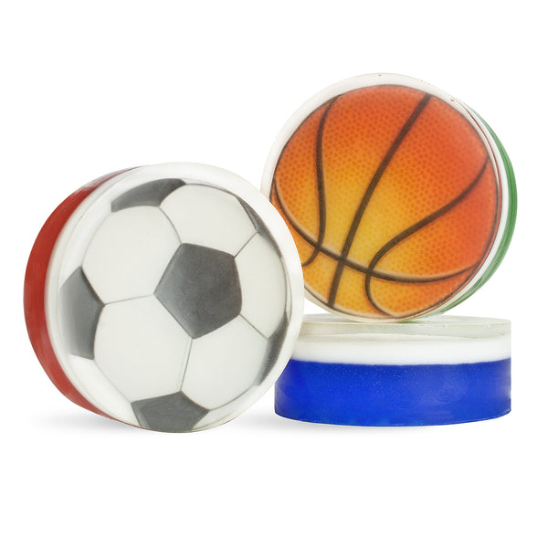 Sport Ball Embed Paper Soap Making Kit - Zoom Media 1