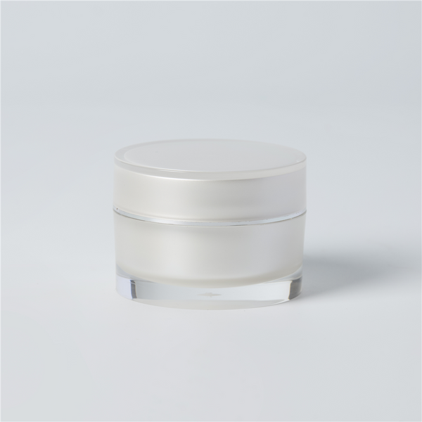 1 oz Acrylic Double Wall Jar & Lid - Zoom Media 1
