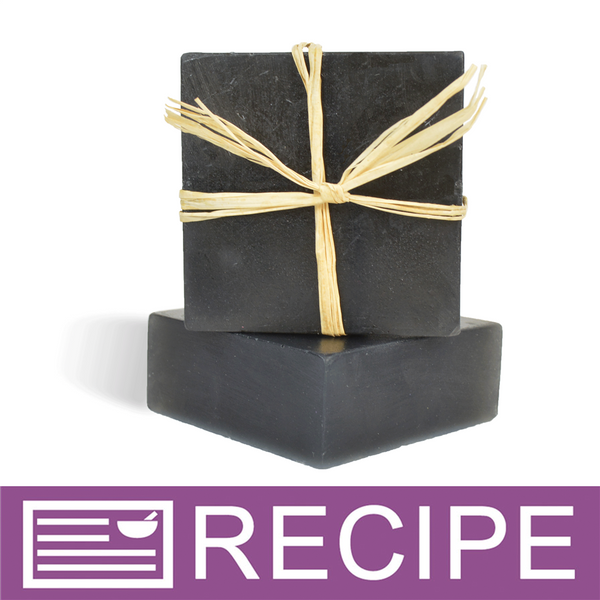 Charcoal Hemp MP Soap Bars Recipe