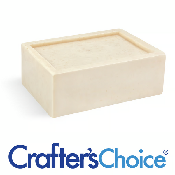 Detergent Free Oatmeal Melt & Pour Soap Base - 2 lb Tray - Zoom Media 1