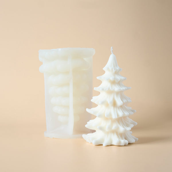 Large Pine Tree Silicone Mold - Zoom Media 1