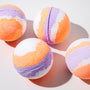 Lavender & Peach Tri-Color Bath Fizzies Kit - Zoom Thumbnail Media 1