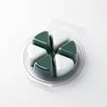Pie-Shaped Clamshell Mold with Hinged Lid