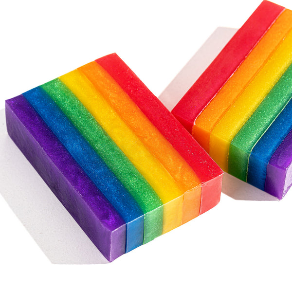 Rainbow MP Soap Loaf Recipe