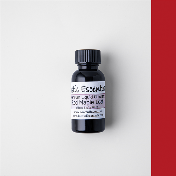 Red Maple Leaf Premium Liquid Colorant - Candle - Zoom Media 1