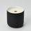 12 oz Black Ceramic Candle Jar