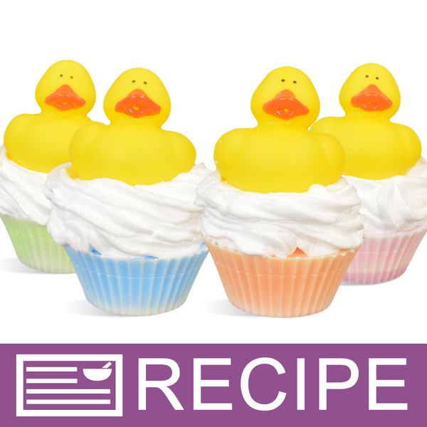 Yellow Duck MP Soap Cupcakes 