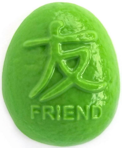 Kanji Friend Soap Mold - Zoom Media 1