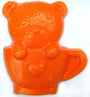 Teddy in Teacup Soap Mold: 4 Cavity - Zoom Thumbnail Media 1